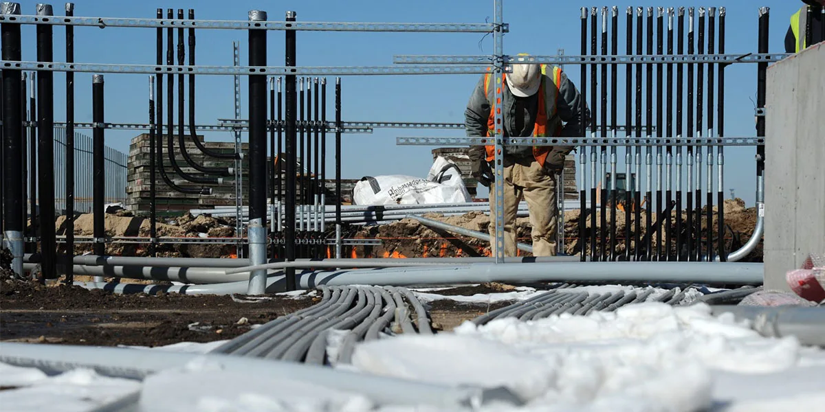 Pouring Concrete in the Winter